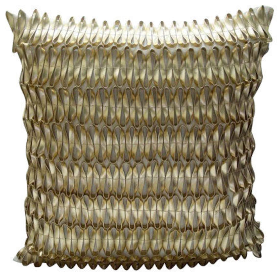 

Наволочка HomeCentric Золотая наволочка Дизайнерская металлическая Золотая декоративная наволочка Наволочка Наволочка из искусственной кожи 3D - Gold Of The Gods