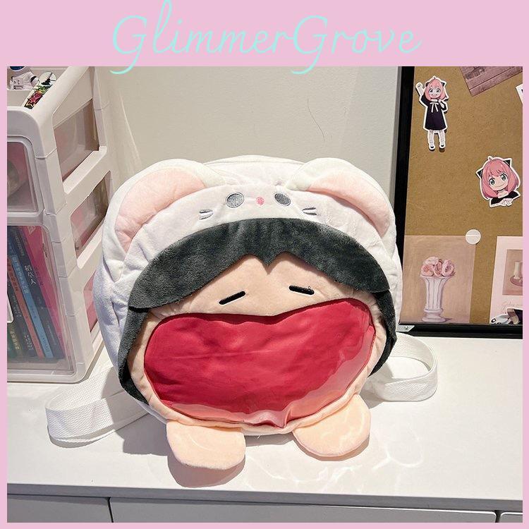 Cardcaptor Sakura Plush Cartoon Backpack With Large Capacity For Daily Use