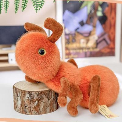 PP Cotton Lilttle Ant Plush Toys Lifelike 20cm Animal Stuffed Toys Stuffed Animal Kawaii Ant Plush Doll Birthday Christmas