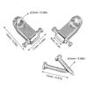 6PCS Metal Electric Guitar String Retainer String Trees For Electric Guitar  Guitar Part Upgrade