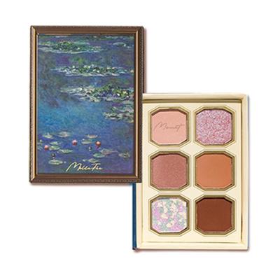 Millefee Painting Eyeshadow (06 Water Lily) Eye Makeup Palette Cosmetics Gift