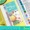 Opaque Acrylic Markers for Layering - Ideal for Elementary School Art, DIY Projects, and Watercolor with Durable Hard Tips.