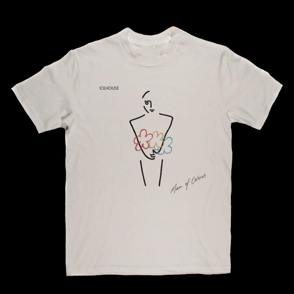 Icehouse Band Music For Lovers White T-Shirt Cotton Full Size Unisex T-Shirt XXXXL