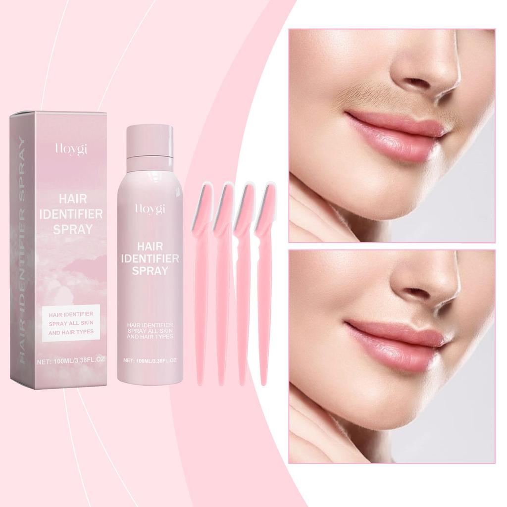 Haar-Identifikationsspray Lässt die Haut zarter anfühlen Erfrischende Textur Nicht fettend Mild Nicht reizend Pflanzlicher Inhaltsstoff