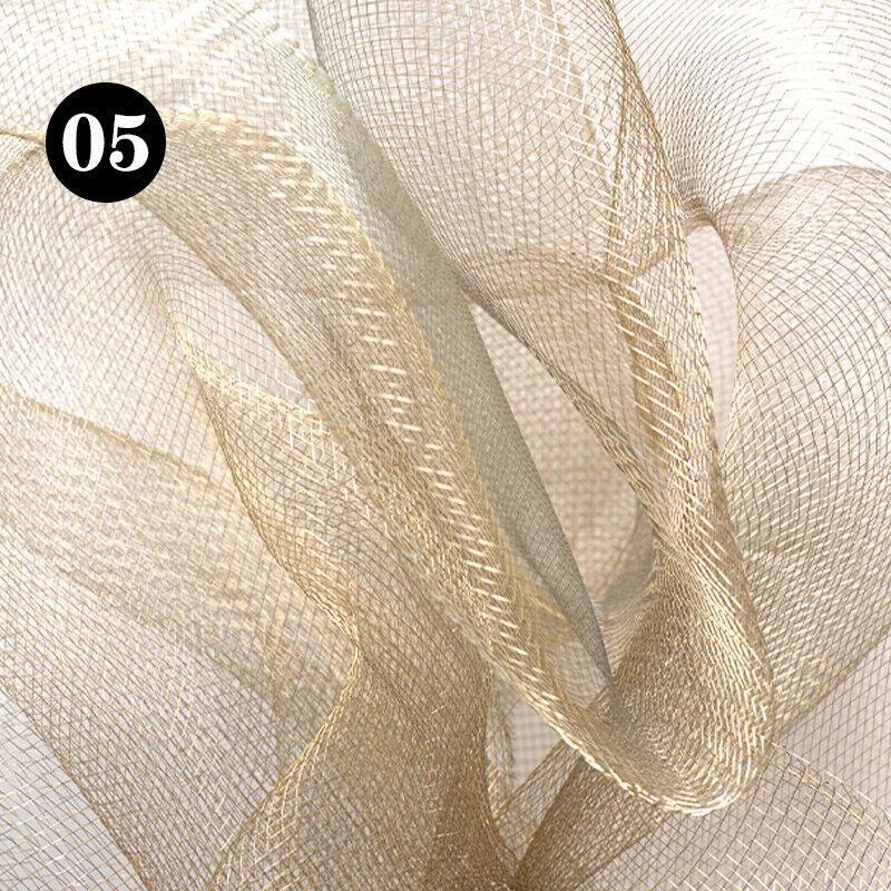 Hardened Wire Mesh Fabric Wedding Art Decor Background Deformable Material DIY Handcrafts Accessories Decoration Material