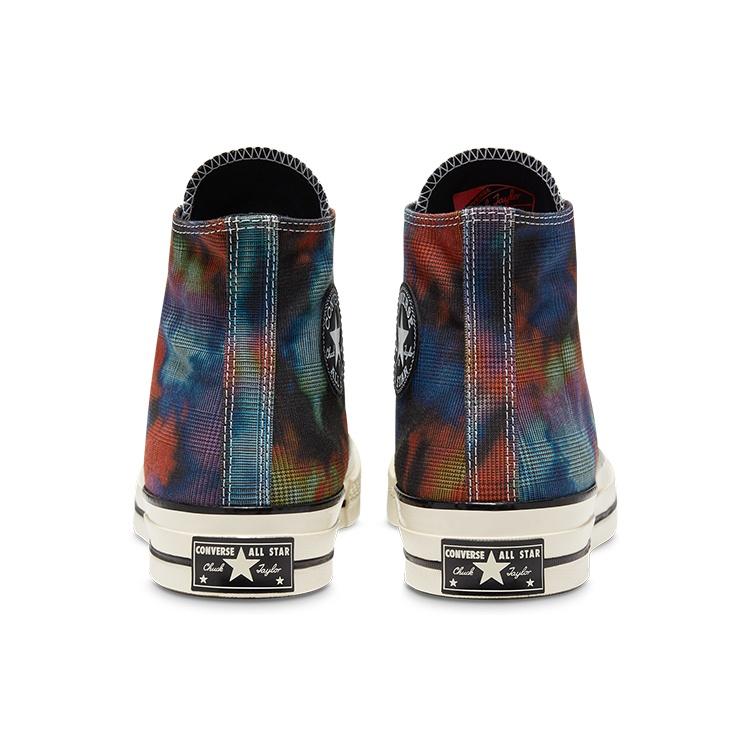 Converse Chuck 70 High 'Tie Dye Plaid' Men's 168752C