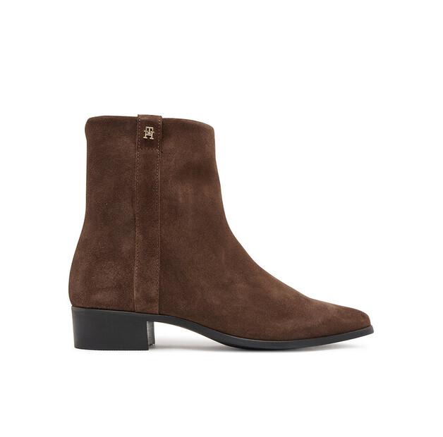 Ankle Boots Tommy Hilfiger Pointy Zip FW0FW08981 Brown