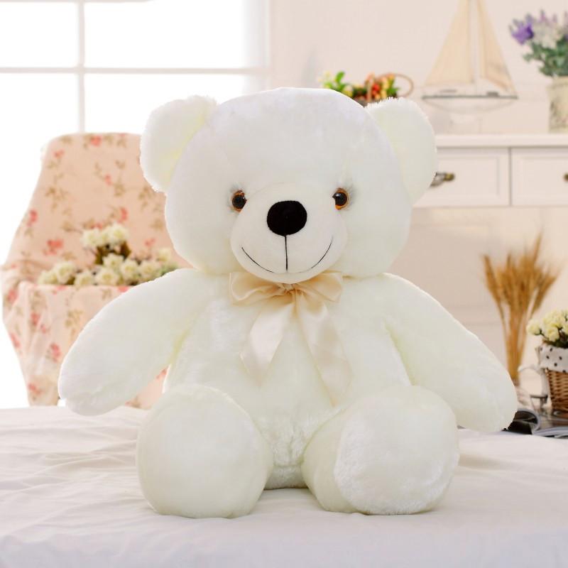 50cm Plush Led Teddy Bear With Colorful Glowing Lights For Magical Nights