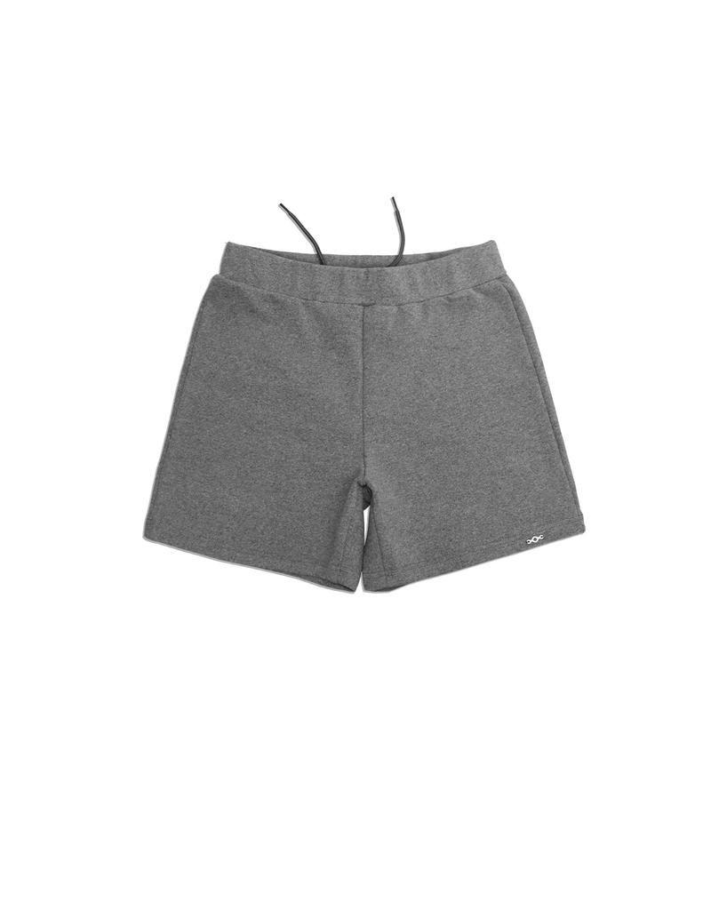 Maegolenseoul Metal Tri-Eclipse Cotton Mini Shorts Charcoal