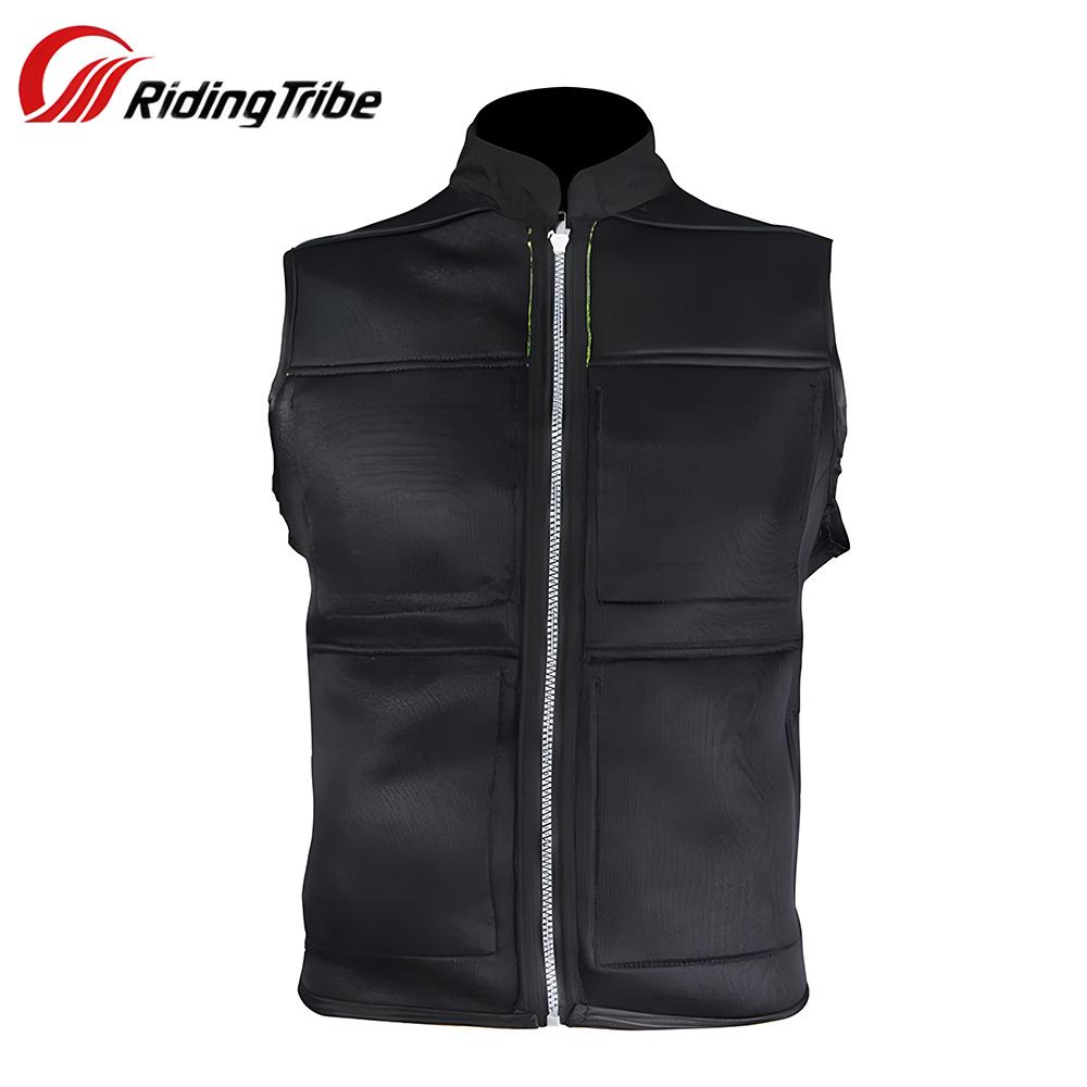 Men's Motorcycle Reflective Vest Motocross High Visibility Jackets Waistcoat Motorbike Racing Non-sleeve Touring Clothes