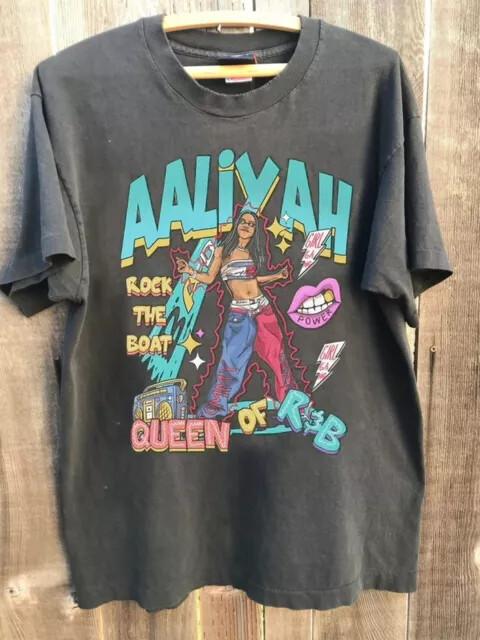 Inspired Aaliyah T-Shirt Unisex Tee For Gift All Size