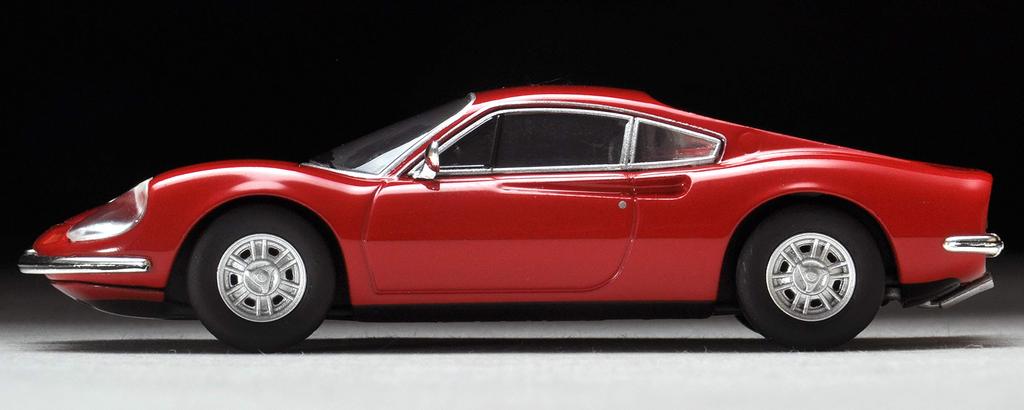 Tomica Limited Vintage TLV Dino 246gt Red Finished Product 1/64