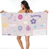 Florence By Mills Millie Bobby Brown Beach Towel Soft Microfiber Quick Dry Absorbent Quick Towels For Swimming