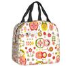 Borse Termiche Personalizzate 663 per Scuola Ufficio Anti-perdita Termiche Cooler Bento Box Donna Bambini