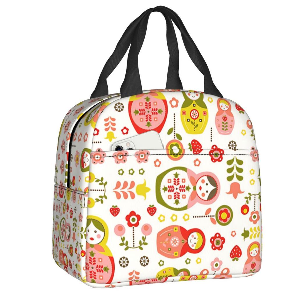 Borse Termiche Personalizzate 663 per Scuola Ufficio Anti-perdita Termiche Cooler Bento Box Donna Bambini