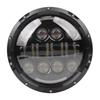 7 Inch Motorcycle Led Auto Headlight LED Headlight DRL Angel Eyes for Harley Honda Yamaha Jeep Lada Niva Urban Car H4 Headlamp