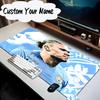 Custom Name Mouse pad Haaland Player Pose Mouse Pad Desk Mat, Non-Slip Rubber Backer Pad For Computer Notebook Gaming Mouse Pad Birthday Gift