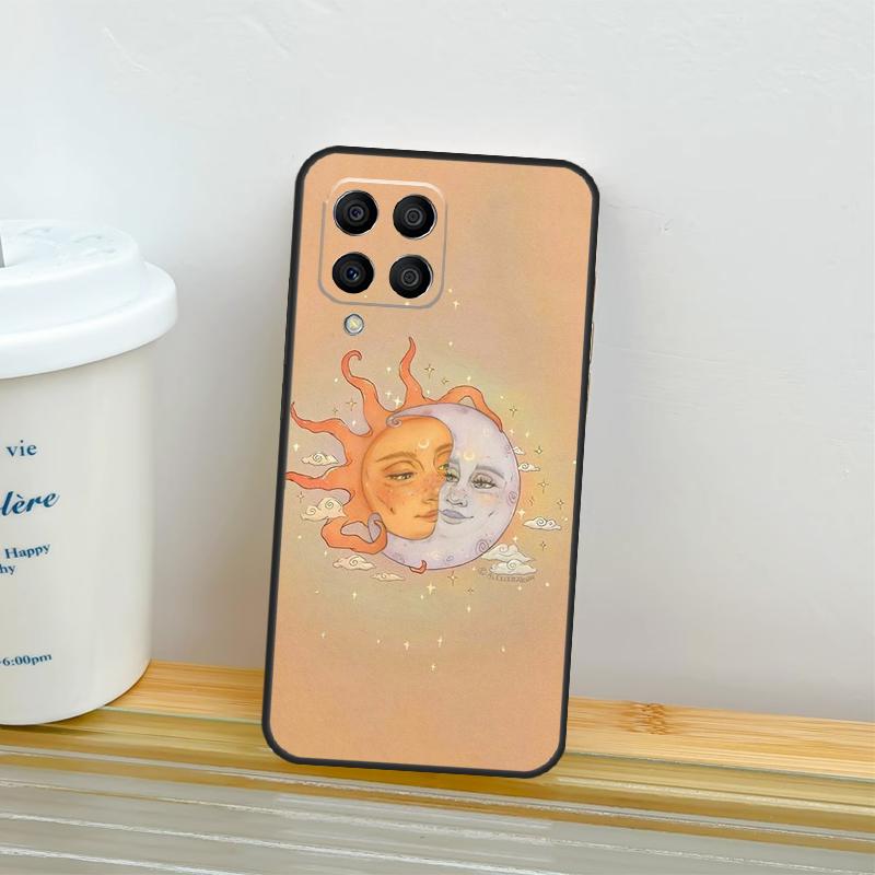 Sun Moon Aesthetic Case For Samsung Galaxy M53 M13 M06 M16 M31 M11 M35 M55 M15 M56 M36 M12 M32 M52 M14 M34 M54