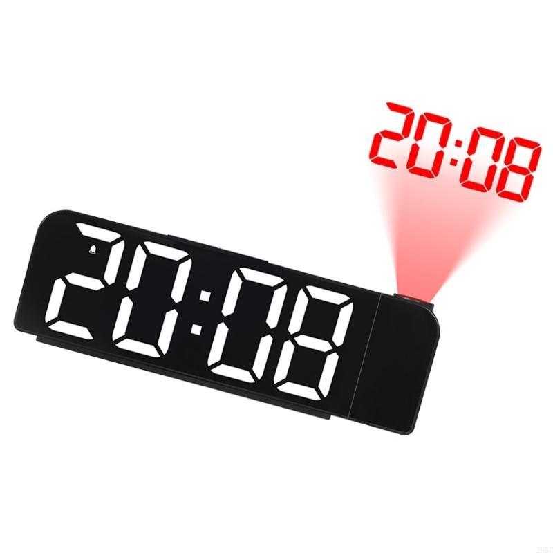 

28GC Компактний цифровий проекційний годинник з регулюванням, портом USB для зарядки та опцією затемнення для спальні, робочих місць. Легко читати China Mainland