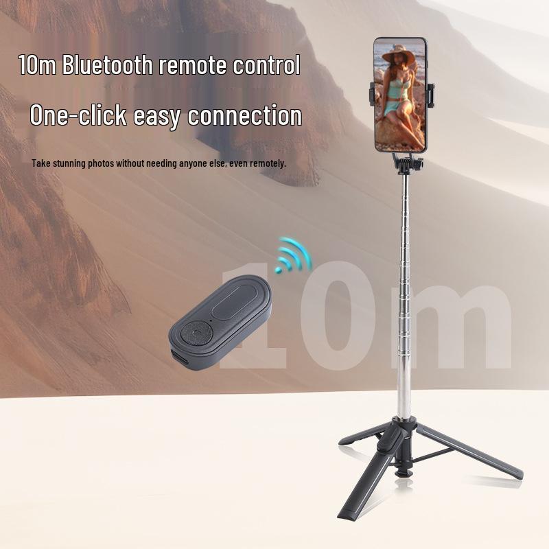 Multifunctional Magnetic Bluetooth Selfie Stick & Tripod with Remote Control for Smart Photography