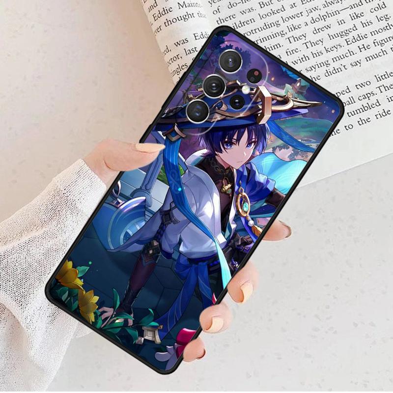 Genshin Impact Wanderer Phone Case For Samsung Galaxy S25 S23 S30 S8 S21 S20 FE S24 S22 Note 10 20 Plus lite Ultra