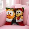 Garfield Cushion Cover Home & Car Multi-Scene Pillow Cover - Reversible, Soft & Durable for Daily Use