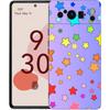 Für Google Pixel 10 Pro Handyhülle Pixel 9 Pro XL TPU Hülle Pixel 8 Pro 9A 8A 7A 7 6A 6 Pro Weiche Hülle Bunte Sterne