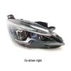 LED Headlight Assembly for Peugeot 308/408 - High-Spec PC Material