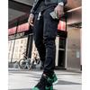 Jeans Uomo Pantaloni Uomo Lavaggio Vecchio Monocolore Multi Tasche Pantalone in Denim Vita Media Cargo Jean Maschile Slim Pantaloni Casual