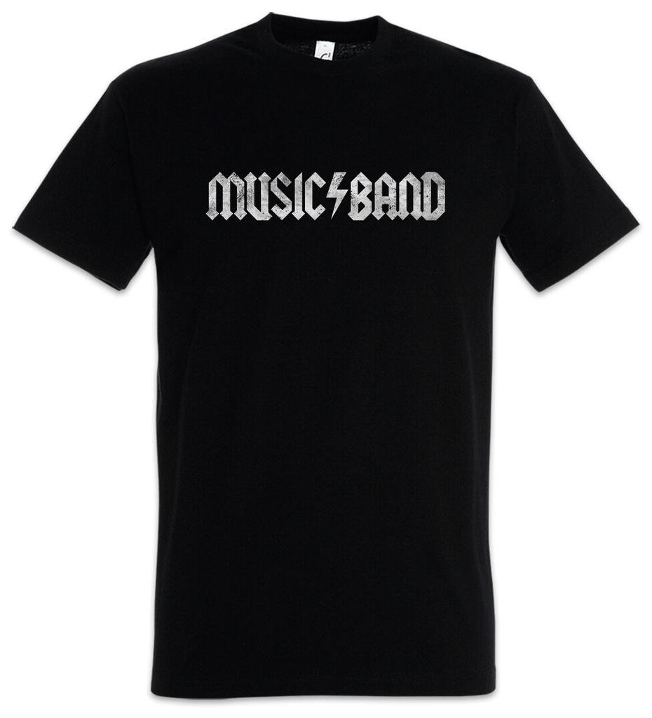 Music Band T-Shirt 30 Fun Hard Rock Band Heavy Metal Guitar Flash Guitarist