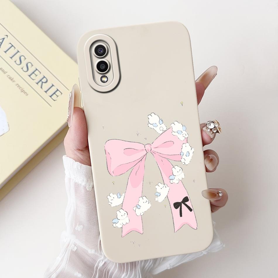 For Samsung Galaxy A02 A02s Phone Case Samsung A02 A02S SM-A025F A022G Elegant Floral Printing Soft Silicone Shockproof Cases
