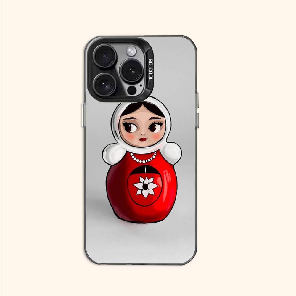 Matryoshka Case for iPhone 11 12 13 14 15 16 17 Pro Max XS X XR Cover