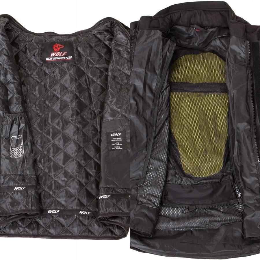 WOLF DURABLE TOURING MOTORCYCLE JACKET EXPLORER BLACK - Copy 2