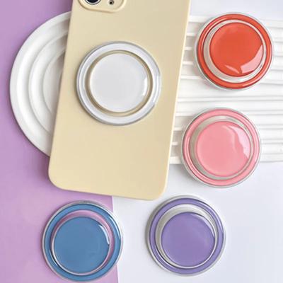 Handyhalter Fauler und dehnbarer magnetischer faltbarer Telefongriff Sockel Taschenring Fingerverlängerungshalter