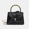 Handheld Small Square Bag, Genuine Leather Women's Bag, Crossbody Style, High-end Genuine Leather Bag