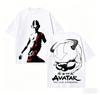 Avatar The Last Airbender T shirt personality Clothes New Model Anime T-shirt Yearround clothing Plus Size Unisex Streetwear Trendy Couples