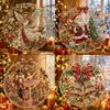 Pearl Beads Christmas Diamond Painting Set Diamond Painting Pendant  Christmas Decoration