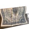 Large Linen Square Scarf for Women In Summer Air-conditioned Room with Large Shawl Spring and Autumn Thin High-end New Sunscreen Scarf