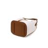 DakS Ivory Cowhide ContraSt CanvaS Tote Bag S Dcba6e194iv