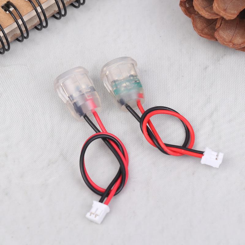 1/3/5Pcs Type C Female Socket Jack Connectors Waterproof 2 Wire Pigtail Cable With Led Lights 3A 5V Fast Charger Power Port