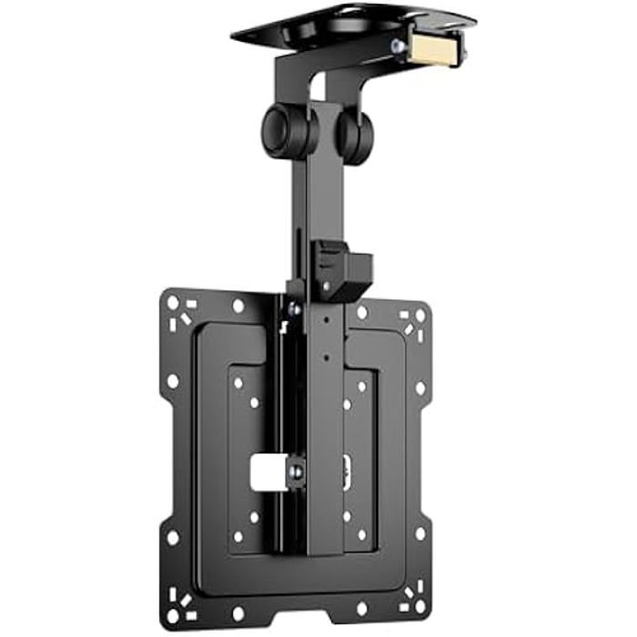 AISENS CT43S-187 Swivel Ceiling Mount for 19-43 Inch Monitor/TV, Black