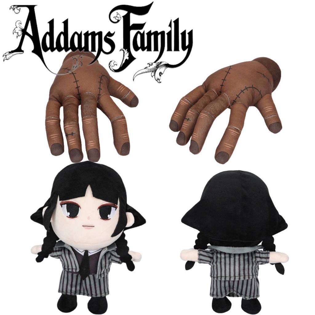 Addams Family Wednesday Puppe Plüschtier 25cm Weiche Geschenke für Fans