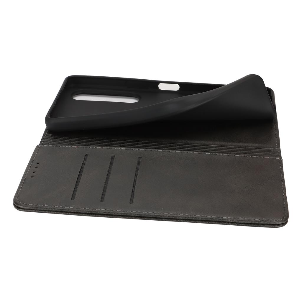 For Sony Xperia 1 VI Case PU Leather Wallet Stand Magnetic Closing Phone Cover