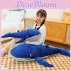 Adorabile Balena Blu Peluche Morbido e Coccoloso Animale di Peluche Cuscino Per Bambine e Bambini