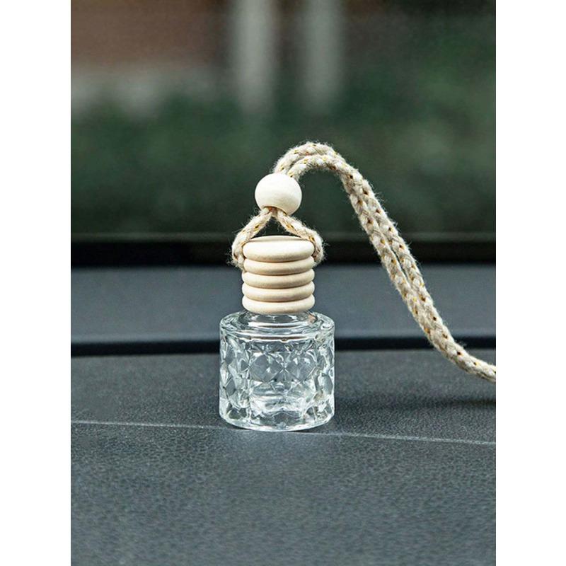 1pc Empty Perfume Bottle Design Car Hanging Ornament