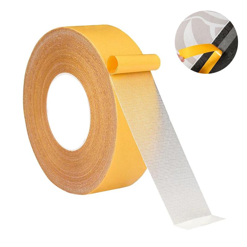 Super Spurloser Teppichkleber Doppelseitiges Stoffband mit Starker Fixierung Hohe Viskosität Für Wasserdichtes Durchscheinendes Netz