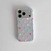 Ins Advanced Colorful Polka Dots Phone Case For iPhone 17 Air 16 Pro Max 15 14 Plus 13 12 11 Pro Shockproof Silicone Back Cover