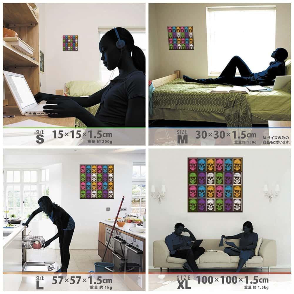 Art Deli Colorful Poster 57cm X Made In Lightweight Panel, 57cm, Japan, Fabric, pop-0042-L