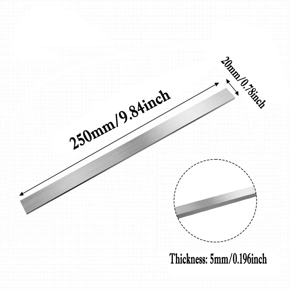 1 Peça Barra Chata de Aço Inoxidável 304, Tiras de Acabamento Versáteis Duráveis, Fácil de Moldar para DIY, Cozinha, Reparos Domésticos