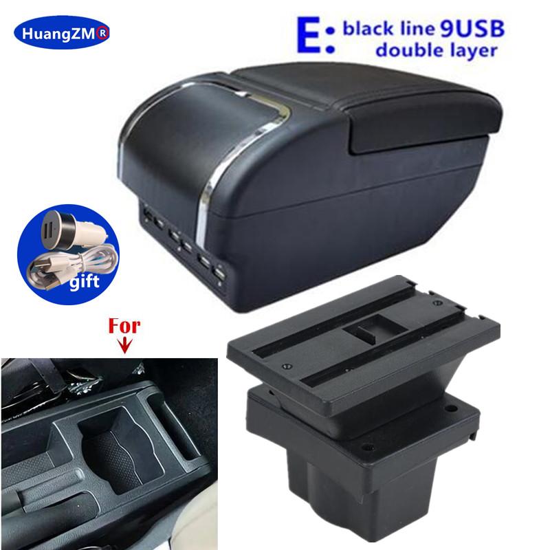 For Skoda Octavia Armrest box For Skoda Yeti Mk2 2005-2012 Storage box Car Armrest Interior Dedicated Retrofit Car Accessories